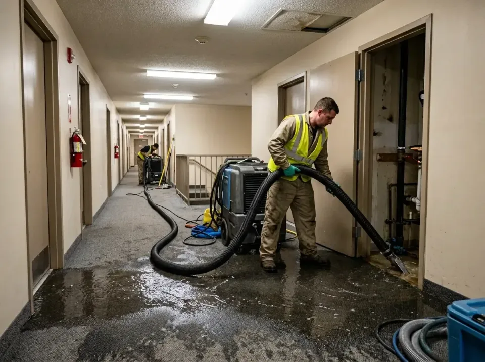 multi-unit-apartment-hallway-f-005 — frequently asked questions, Emergency Burst Pipe Water Extraction & Removal in Jonesbor…